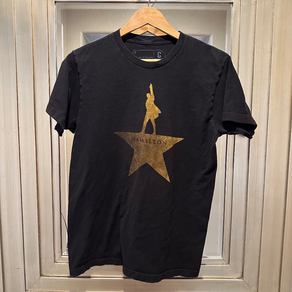 official Hamilton the musical t-shirt size large